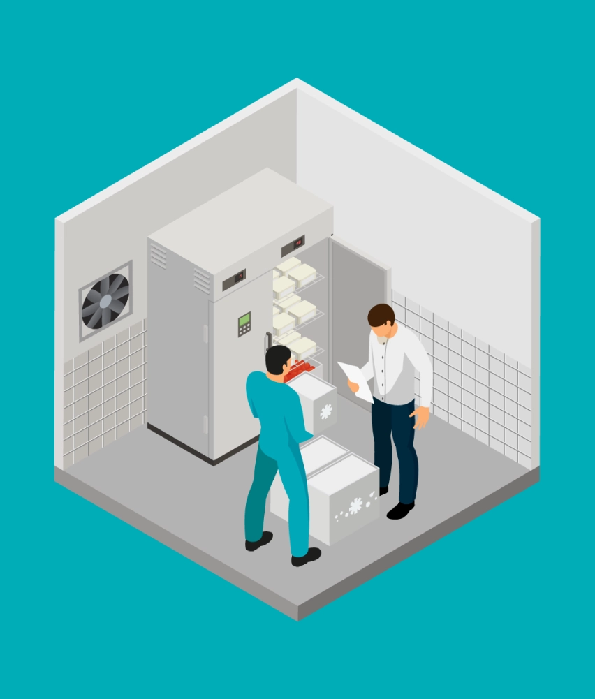 Küchensysteme im Krankenhaus Das Speisenversorgungssystem Cook&Freeze mit High Convenience als Grafik